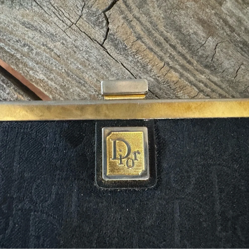 Christian Dior Late 1970's - Early 1980's Wallet/Coin Pouch